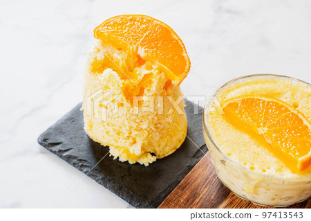 自製橘子紙杯蛋糕 97413543