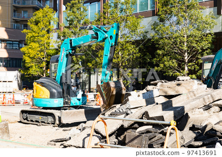 埼玉縣所澤市消除電線桿推進計劃道路建設 97413691