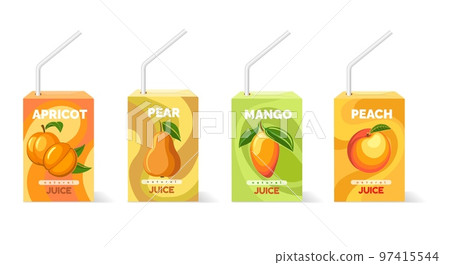Fruit juice packets 97415544