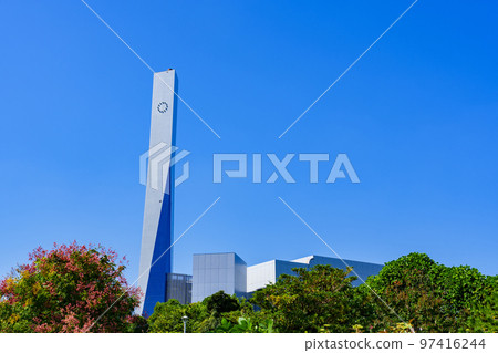 Shinkiba is Shinto Koto Incineration Plant in Yumenoshima 【 Image of garbage incineration plant 】 Shinkiba is Shinto Koto Incineration Plant in Yumenoshima 【 Image of garbage incineration plant 】 97416244