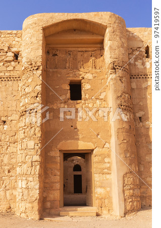 Desert castle Qasr Kharana, Al Kharaneh, Jordan 97419597