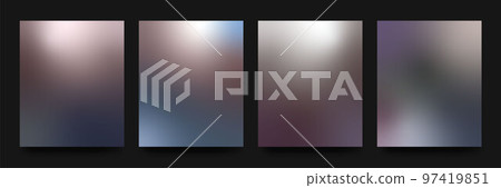 Gradient backgrounds vector set. Gradient wallpapers in metal colors. Colorful vector backgrounds for covers, wallpapers, social media stories, banners, business cards branding design projects screen Gradient backgrounds vector set. Gradient wallpapers in metal colors. Colorful vector backgrounds for covers, wallpapers, social media stories, banners, business cards branding design projects screen 97419851