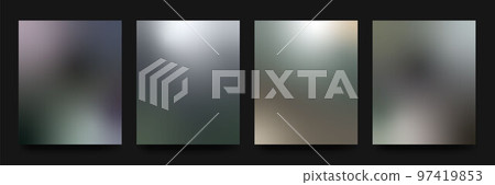 Gradient backgrounds vector set. Gradient wallpapers in metal colors. Colorful vector backgrounds for covers, wallpapers, social media stories, banners, business cards branding design projects screen Gradient backgrounds vector set. Gradient wallpapers in metal colors. Colorful vector backgrounds for covers, wallpapers, social media stories, banners, business cards branding design projects screen 97419853