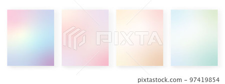 Gradient backgrounds vector set in pastel colors. Gradient wallpapers Colorful vector backgrounds for covers, wallpapers, social media stories, banners, business cards branding design projects screen Gradient backgrounds vector set in pastel colors. Gradient wallpapers Colorful vector backgrounds for covers, wallpapers, social media stories, banners, business cards branding design projects screen 97419854