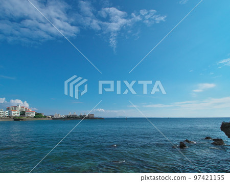Scenery of Toguchi Beach, Yomitan Village, Okinawa Prefecture Scenery of Toguchi Beach, Yomitan Village, Okinawa Prefecture 97421155