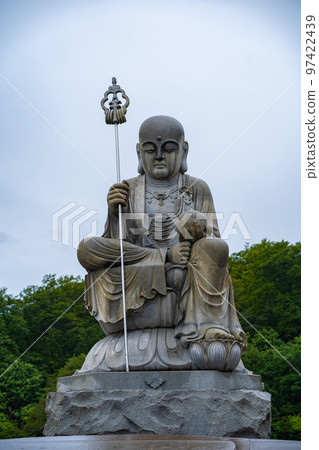 Sacred place Osorezan Osorezan Bodaiji Temple Hachiyo Jizo Bodhisattva Hachiyo Pagoda (Mutsu City, Aomori Prefecture) Sacred place Osorezan Osorezan Bodaiji Temple Hachiyo Jizo Bodhisattva Hachiyo Pagoda (Mutsu City, Aomori Prefecture) 97422439