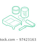 Isometric Renovation Concept Illustration 97423163