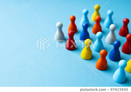 Concept of Diversity, Inclusion and Equality, space for text 97423930