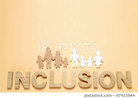 Concept of Diversity, Inclusion and Equality, space for text 97423944