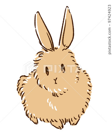 毛茸茸的兔子 97424923
