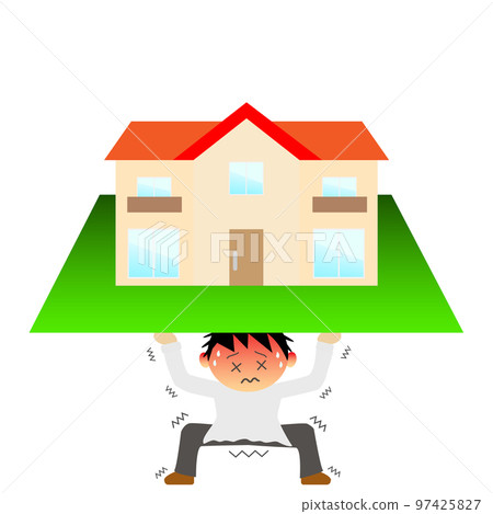 一個遭受抵押貸款的人 97425827