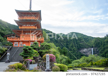 [和歌山縣]熊野那智大社 97427285