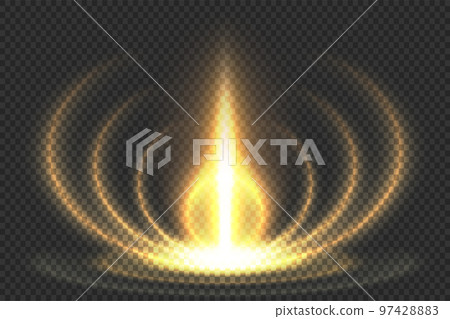 Abstract lotus sacred symbol transparent special light effect on transparent background. Magic floral motif luminosity mystical digital modern design. Astral luminous portal podium Abstract lotus sacred symbol transparent special light effect on transparent background. Magic floral motif luminosity mystical digital modern design. Astral luminous portal podium 97428883