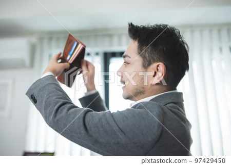 缺錢 皮夾 錢包 97429450