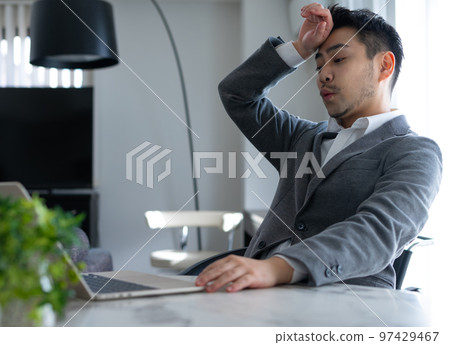 work from home, WFH, gents 97429467