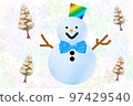 hot snowman 97429540