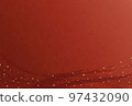 Red Background - Gold Foil Confetti 97432090
