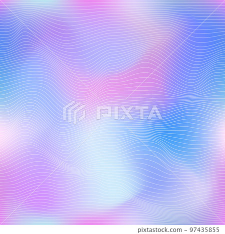 Wavy linear abstract seamless texture. Wavy linear abstract seamless texture. 97435855