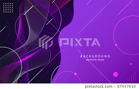 Abstract wave background. Element for design. Digital frequency track equalizer. Stylized line art. Curved wavy line smooth stripe. Vector Abstract wave background. Element for design. Digital frequency track equalizer. Stylized line art. Curved wavy line smooth stripe. Vector 97437010