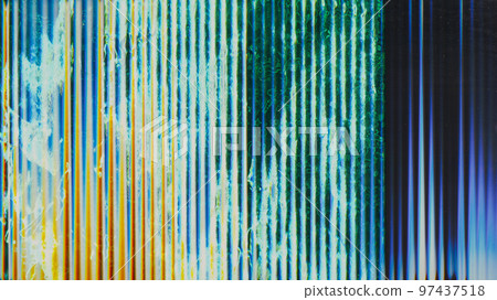 Distorted display. System breakdown. Multiple signal error lines. Distorted display. System breakdown. Multiple signal error lines. 97437518