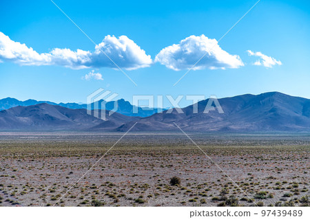 Nature of Andes mountains with beautiful panorama 97439489