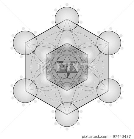 Metatron symbol vector design Metatron symbol vector design 97443487