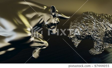 金屬銀牛熊 金屬銀牛熊 97444055