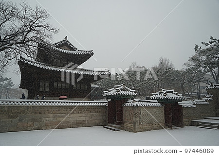 雪天的德壽宮風光 雪天的德壽宮風光 97446089