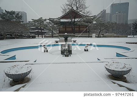 雪天的德壽宮風光 雪天的德壽宮風光 97447261