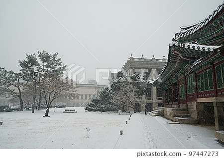 雪天的德壽宮風光 雪天的德壽宮風光 97447273