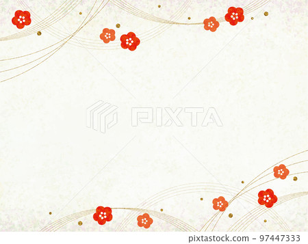 Simple and fashionable Japanese style frame background 10 97447333