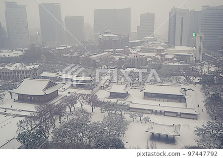 雪天的德壽宮風光 雪天的德壽宮風光 97447792