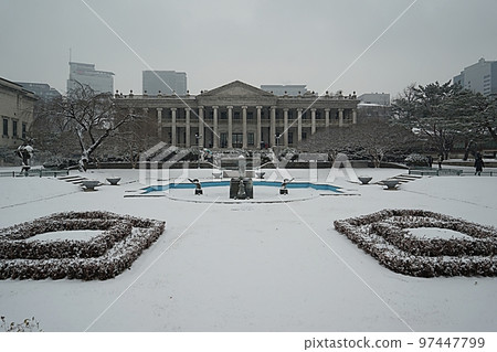雪天的德壽宮風光 雪天的德壽宮風光 97447799