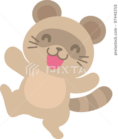 Raccoon _ smile 97448358