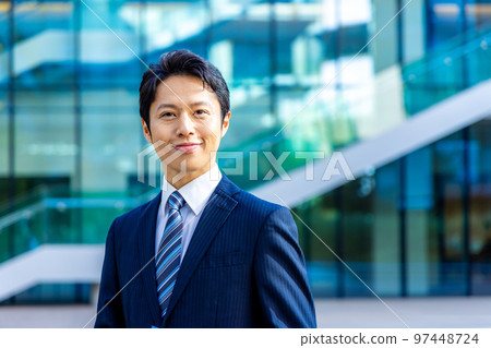 Businessman shooting cooperation "LINK FOREST" 97448724
