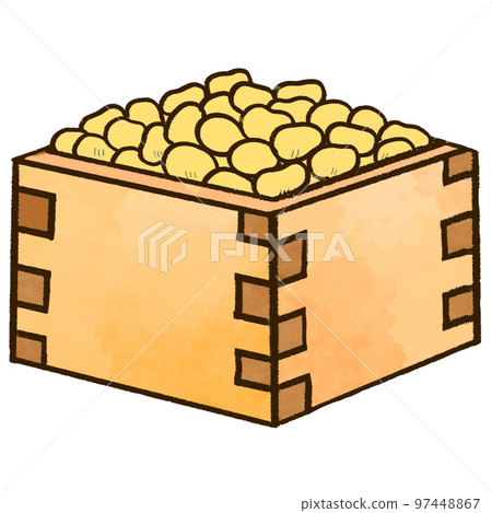 豆子的節分插圖 97448867