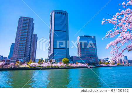 大川櫻花和大阪遊樂設施公園 97450532