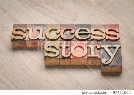 success story word abstract 97451603