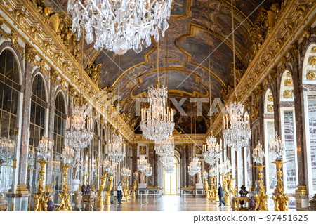 Palace of Versailles, Hall of Mirrors (France) 97451625