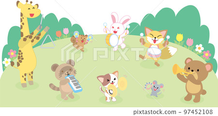 Concert of animals_Forest concert 97452108