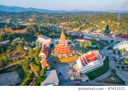 View from the giant Guanyin Bodhisattva in Chiang Rai, Thailand 97453325