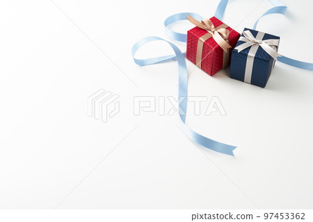Gift box white background 97453362