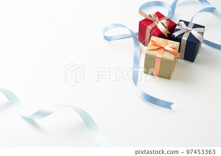 Gift box white background 97453363