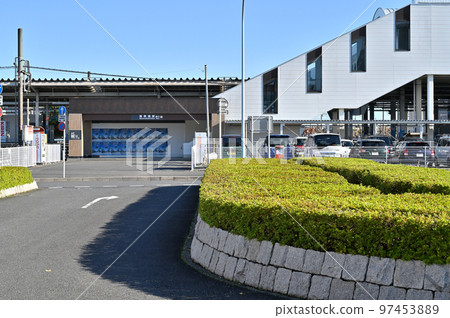 鐵道私鐵東武日光線南栗橋站西口車站大樓 97453889