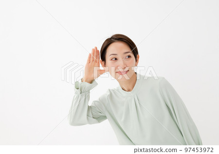 聽女白人背景 97453972