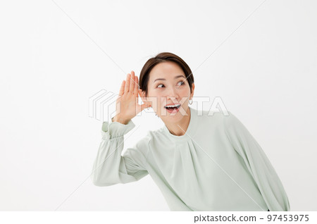 聽女白人背景 97453975