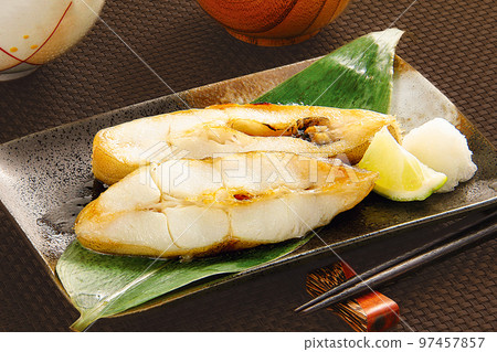 Grilled flounder fillet image 97457857