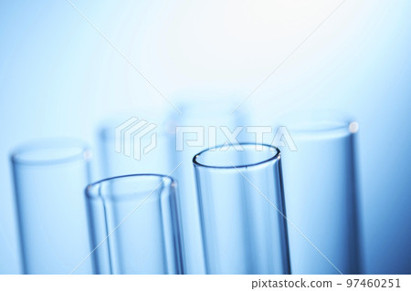 Science lab with beaker and dropper Science lab with beaker and dropper 97460251