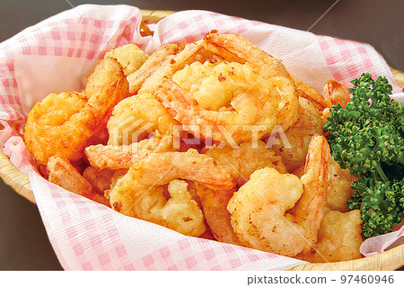 Shrimp fritter style image Shrimp fritter style image 97460946