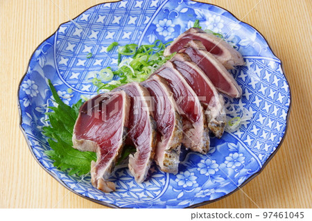 Bonito tataki Japanese food Bonito tataki Japanese food 97461045